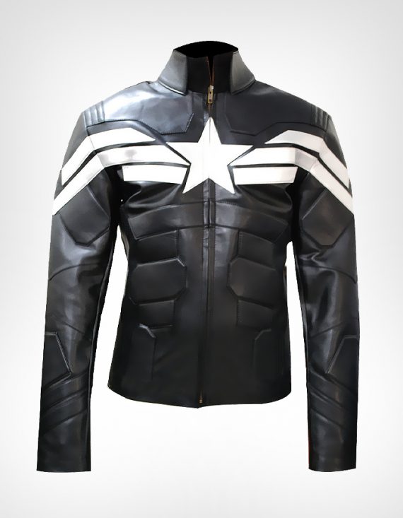 Captain America Winter Soldier black Jacket