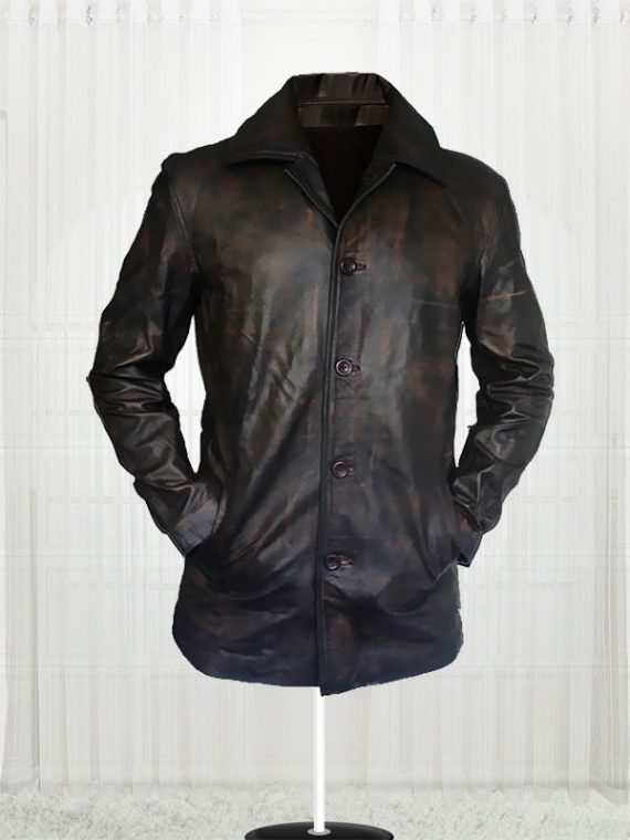 Dean Winchester Supernatural Distressed Coat Jacket