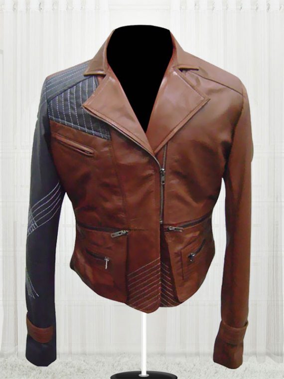 Defiance Julie Benz Amanda Rosewater Leather Jacket