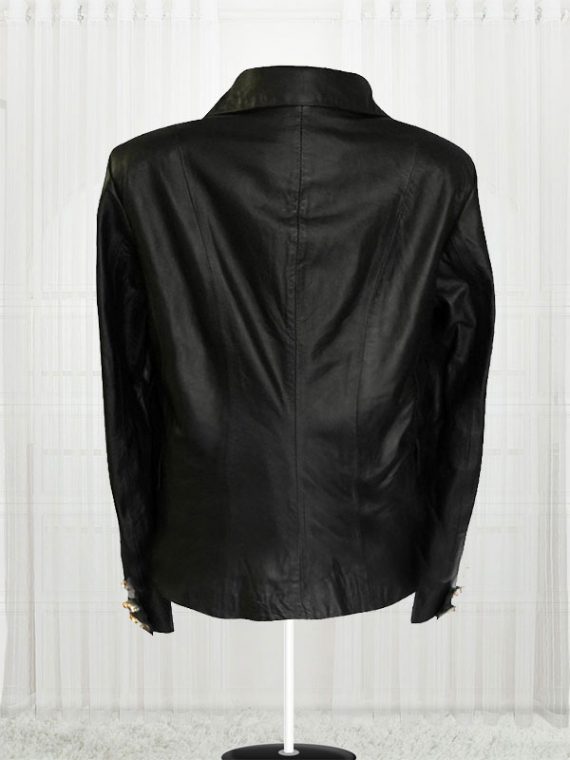 Fabulous Paris Kim Kardashian Leather Jacket