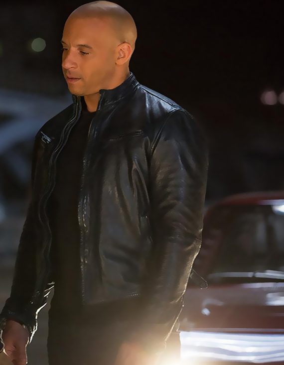 Fast And Furious 6 Vin Diesel Black Men's Jackets