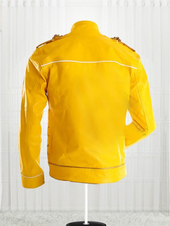 Freddie Mercury Yellow Leather Jackets