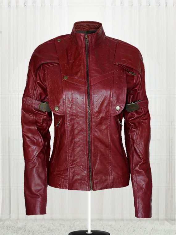 Guardians of the Galaxy Star Lord Women leather jacket