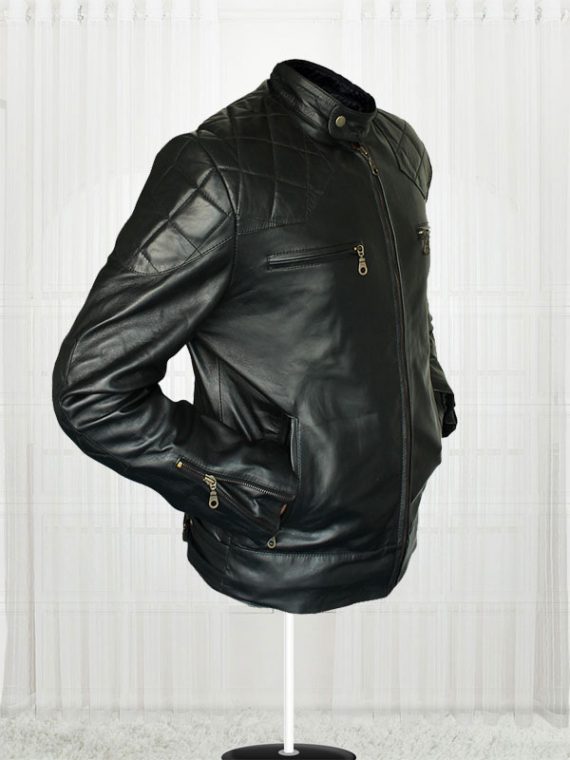 Impressive Hannibal Season 3 Mads Mikkelsen Black Leather Jacket