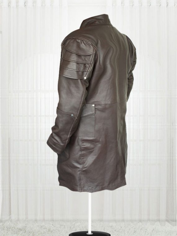 Jeremy Renner Hansel And Gretel Movie trench leather coat