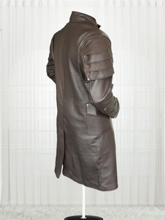 Jeremy Renner Hansel And Gretel Movie trench leather coats