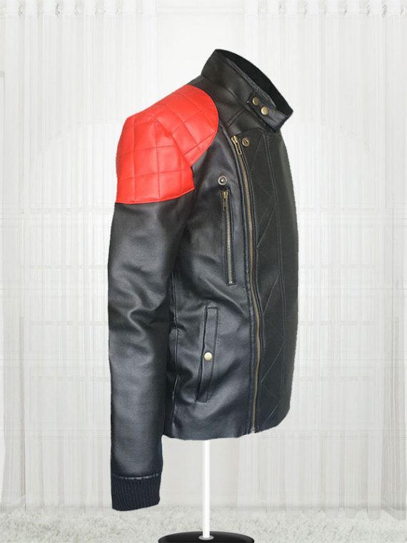 Kid Cudi Fire Men Leather Jacket