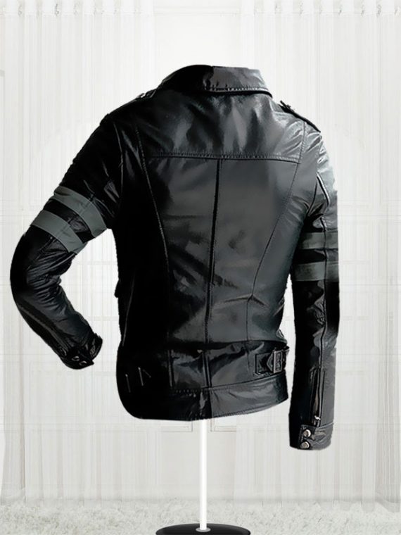 Leon Kennedy Resident Evil 6 Game Leather black Jackets