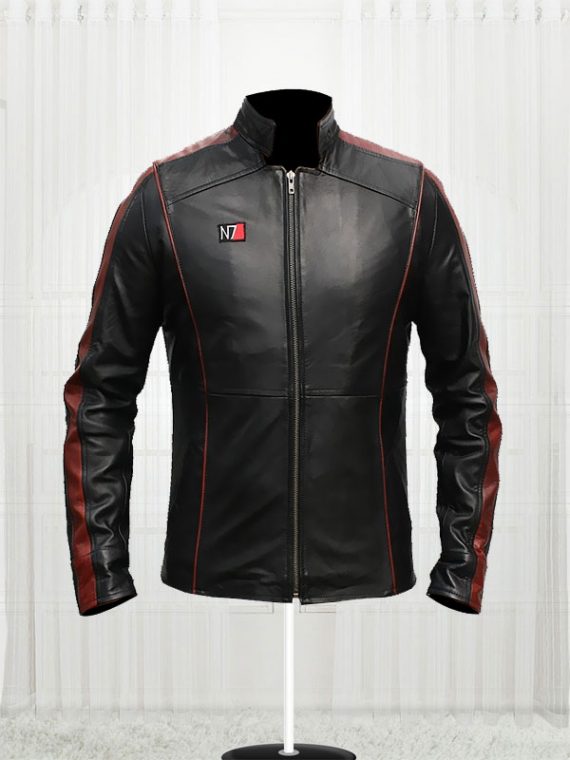 Mass Effect 3 Game N7 Leather Jackets