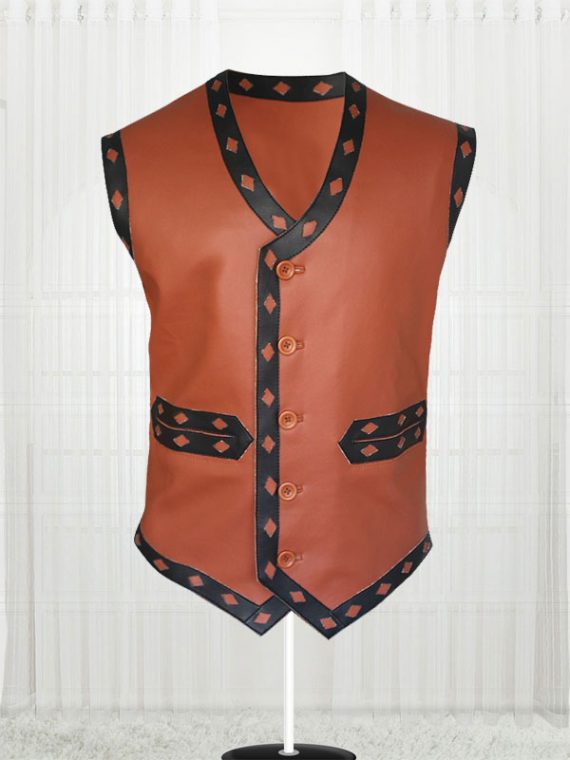 Michael Beck The Warriors Leather Vest