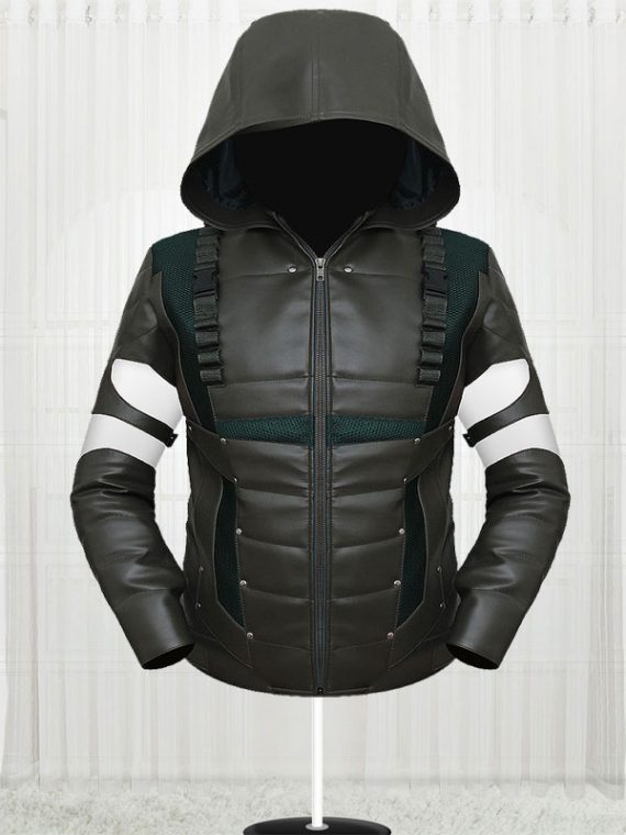 New Green Arrow Oliver Queen Season 4 Jacket