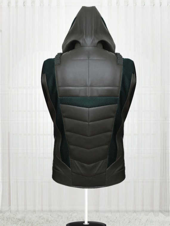 New Green Arrow Oliver Queen Season 4 Vest - Image 4