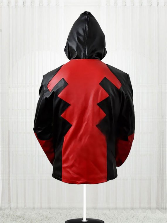 Popular Deadpool Motorcycle Hoodie Leather Jackets