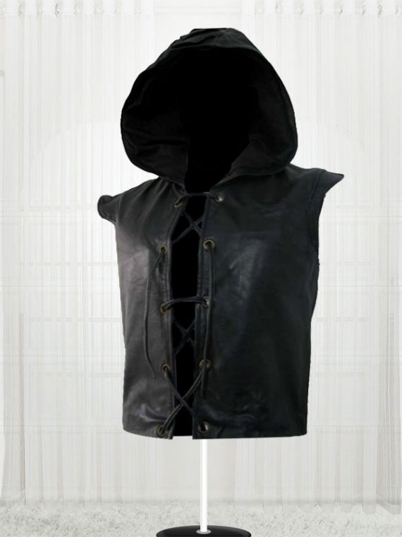 Robin des bois Ne Renoncez Jamais Robin Hood Leather Vest