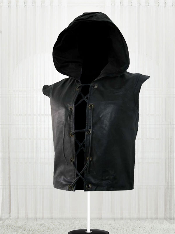 Robin des bois Ne Renoncez Jamais Robin Hood Leather Vest