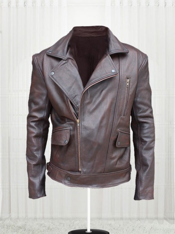 Season Two True Detective Taylor Kitsch Leather Jacket