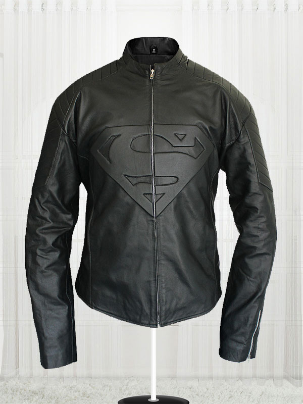 Smallville Superman Men’s Black Leather Jackets