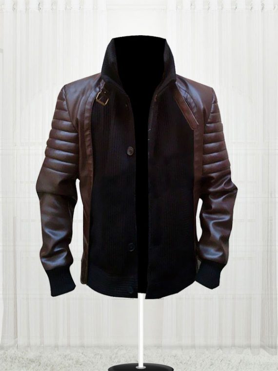 Stylish Horns Daniel Radcliffe lg Prince Leather Jacket