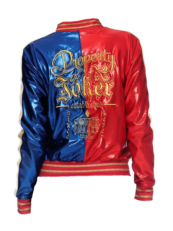 Suicide Squad Harley Quinn Margot Robbie Satin Jacket