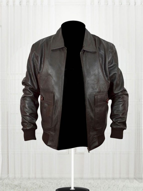 The Last Stand Arnold Schwarzenegger Brown Leather Jackets