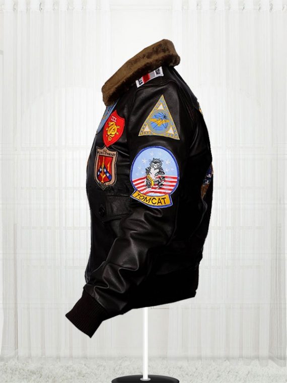 Tom Cruise Top Gun Movie Black Jackets For Mens