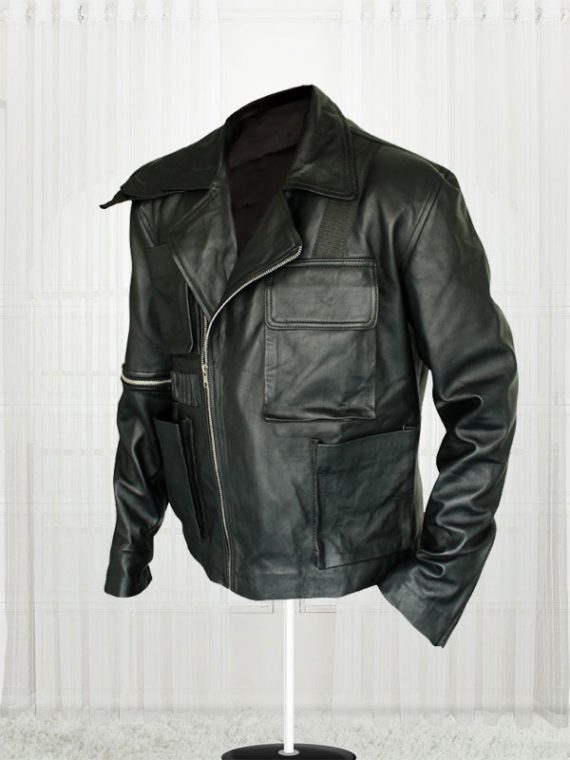 Tom Hardy Mad Max Fury Road Movie Black Leather Men's Jacket