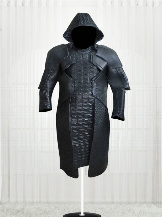 Ronan the Accuser Guardians of Galaxy Leather Long Coat