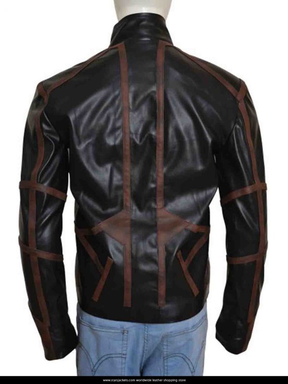 Sebastian Black Leather Jackets