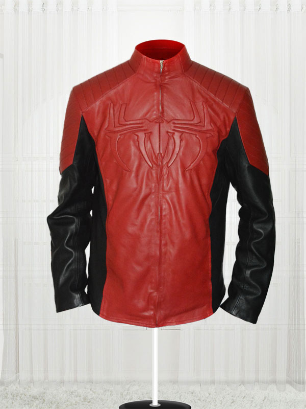 Spiderman Red and Black Jacket