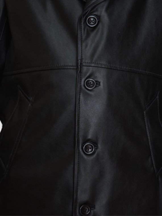 Spike Buffy The Vampire Black Leather Coat