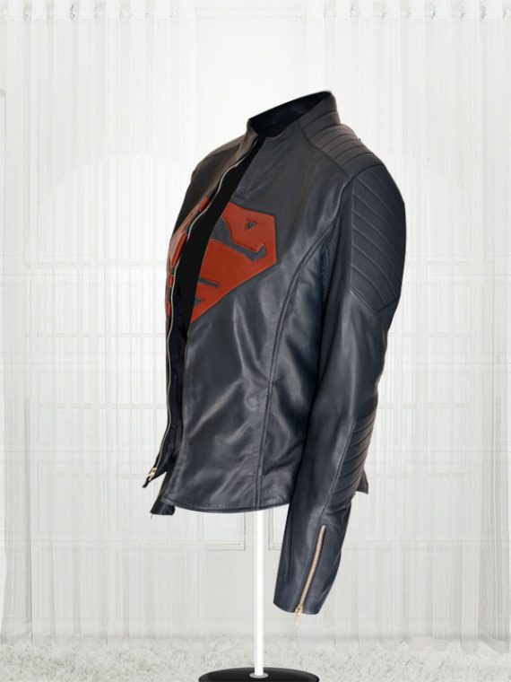 Supergirl Leather Jacket - Image 6