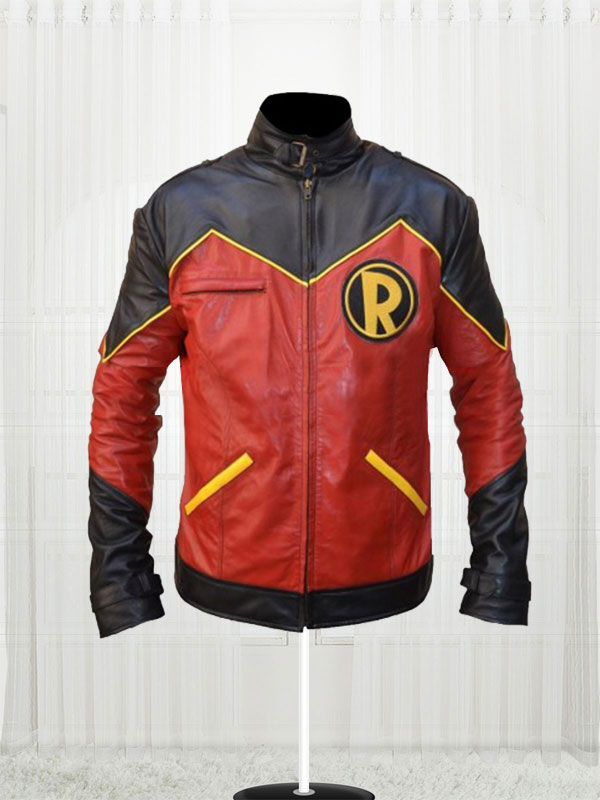 Superhero Robin Tim Drake Leather Jacket