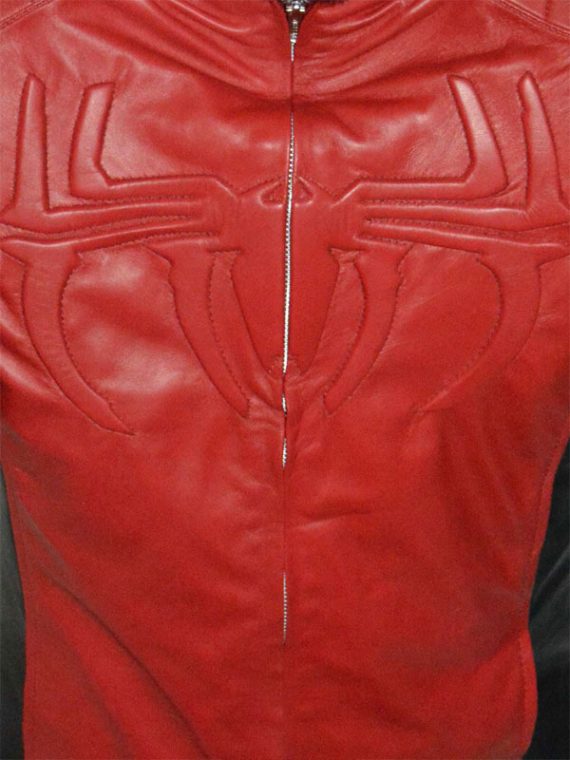 The Amazing Spider Man Leather Jacket - Image 6