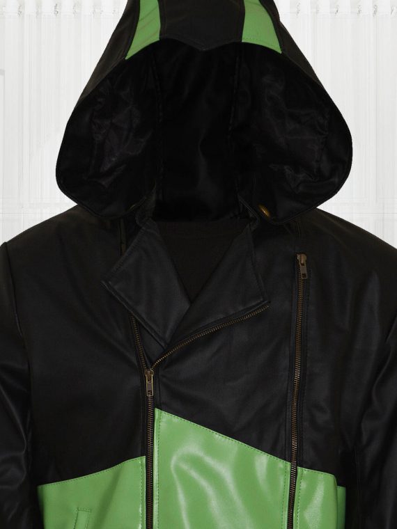 Assassin's Creed 3 Movie Connor Kenway Black and Green Hoodie