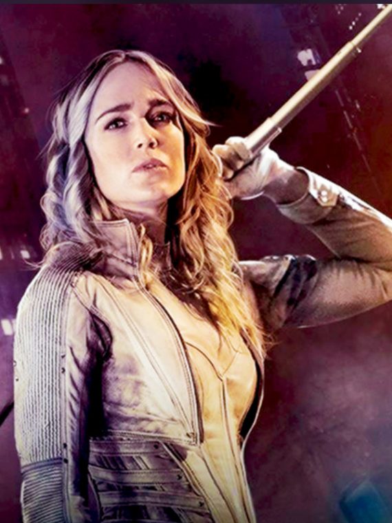 Caity Lotz Legends of Tomorrow Gray Coats