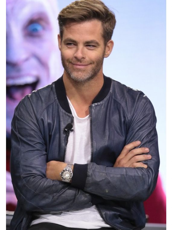 Chris Pine Star Trek Beyond Blue Jackets