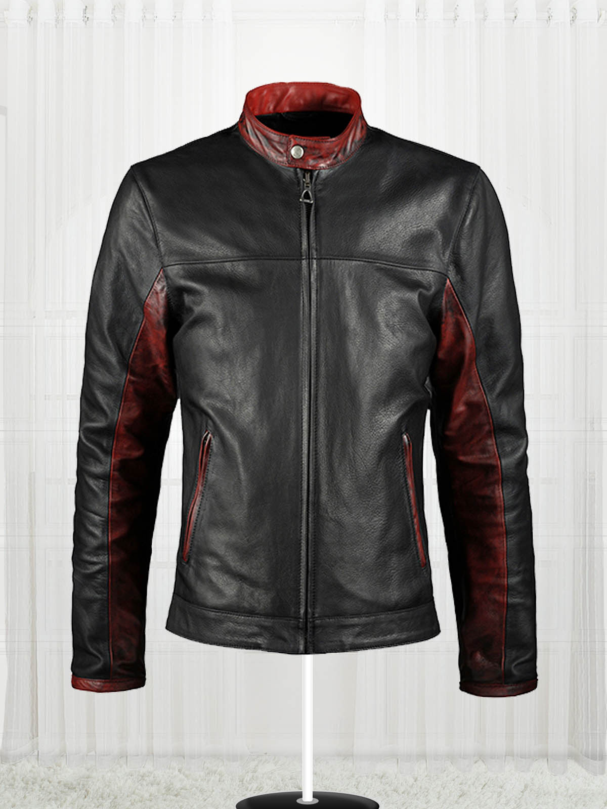 Crusader Dark Knight Thrix Leather Jacket