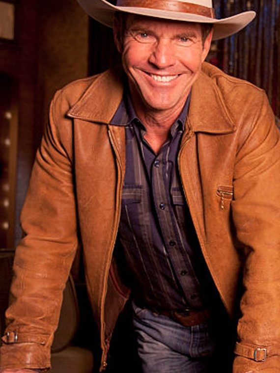 Dennis Quaid Vegas TV Series Sheriff Ralph Lamb Brown Jackets