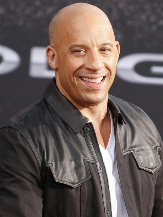 Fast and Furious 6 Premier Vin Diesel Dominic Toretto Suede Jacket