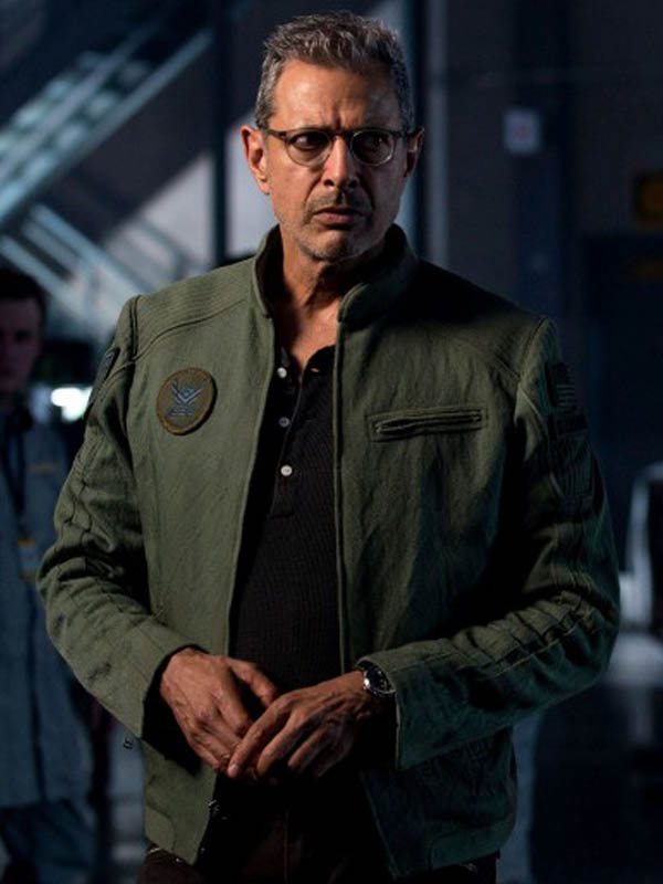 Independence Day Resurgence Jeff Goldblum Green Jacket