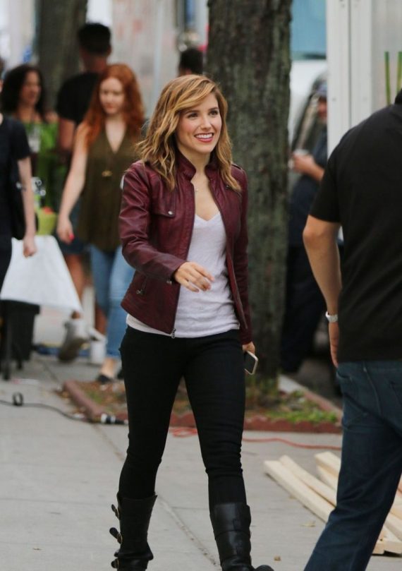 Sophia Bush Set Chicago PD New York Jacket