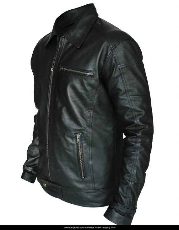 Aaron Paul Need For Speed Black Jacket