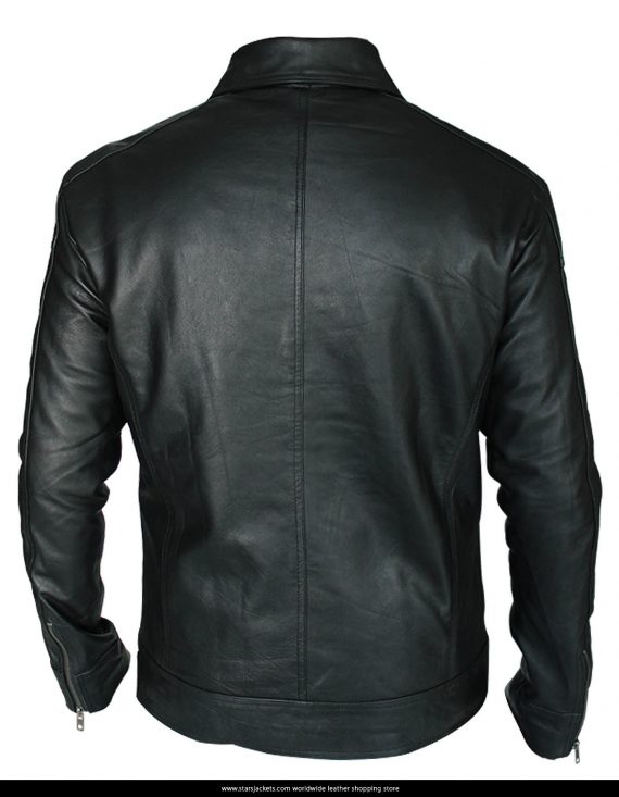 Aaron Paul Need For Speed Black Leather Jackets