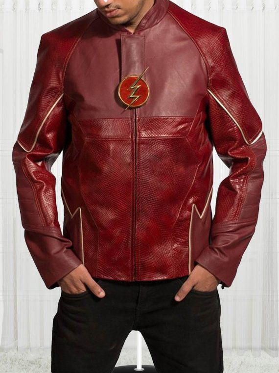 American Television Series Grant Gustin The Flash Jacket