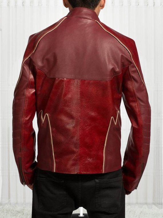 American Television Series The Flash Grant Gustin Jacket