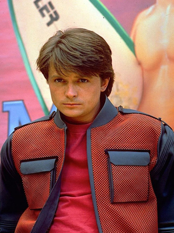 Back to the Future 2 Marty Mcfly Leather Jacket