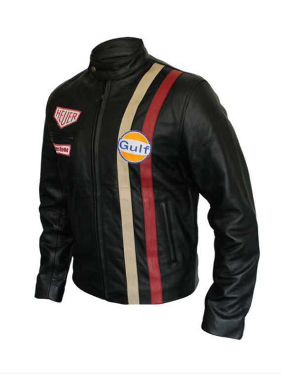 Bike Rider Steve McQueen HEUER GrandPrix Jacket