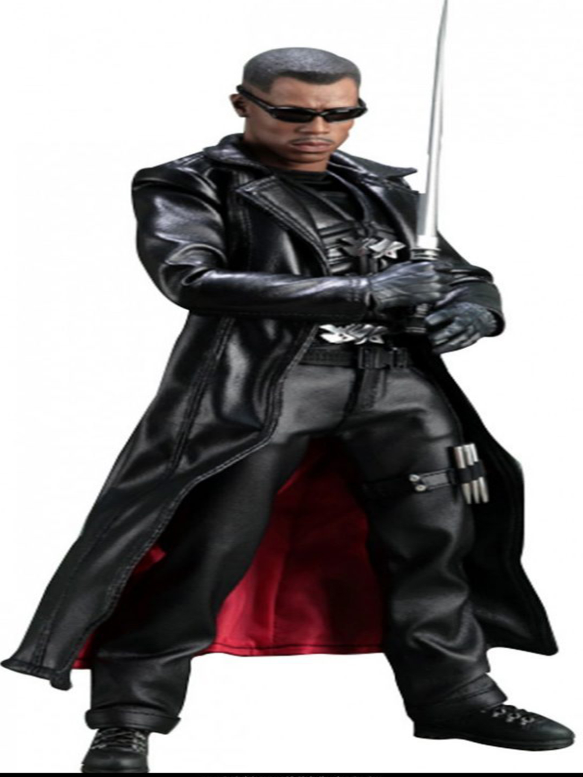 Blade Wesley Snipes Black Leather Coat