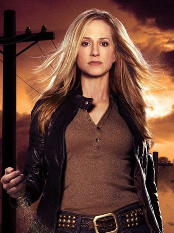 Holly Hunter Saving Grace Hanadarko Jacket