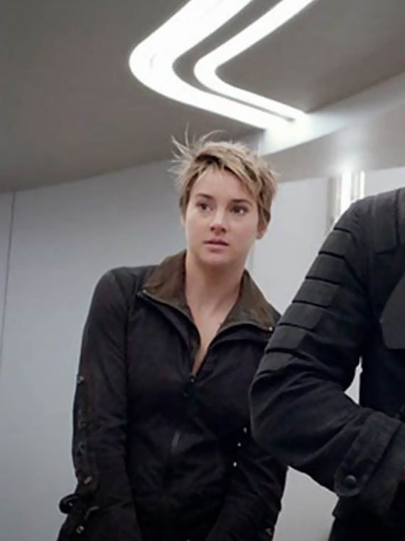 Insurgent 2015 Movie Shailene Woodley Leather Jacket